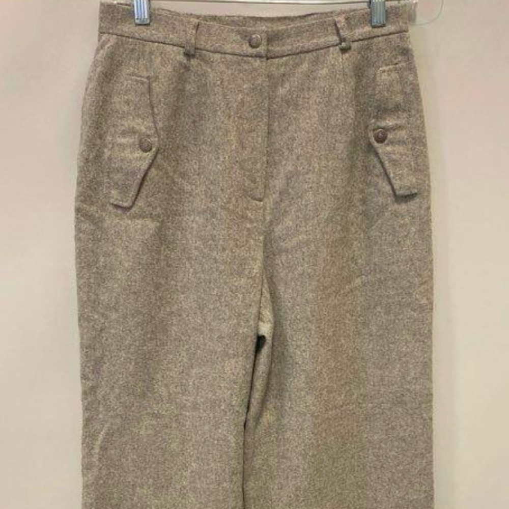 Ralph Lauren Tan Wool Trousers